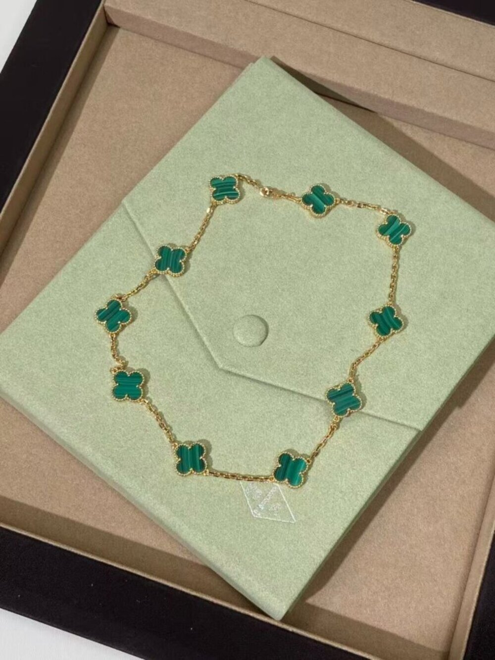 Van Cleef & Arpels green necklace - Picture 4 of 5